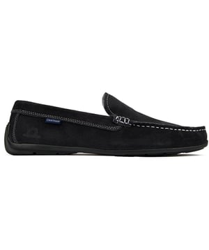 Rev Up Your Style With The Chatham Marine Hatch Mocassin-inspired Driving Shoes. Designed To Be On The Move, Near The Shore, On The Boardwalk Or At A Summer Garden Event, These Handsome Suede Shoes Feature A Sleek Silhouette, Cushioned Insole For All-day Comfort And Lightweight Rubber Driving Sole. The Chatham Label On The Side Adds A Signature Touch.
