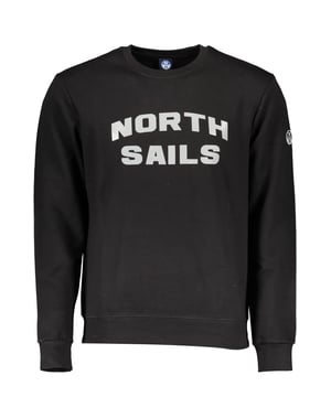 Sudadera de manga larga, cuello redondo, estampado, logo