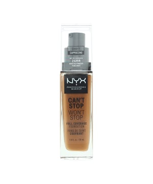The NYX Can't Stop Won't Stop 24H Full Coverage Foundation is a game-changer for achieving flawless complexion that lasts. This foundation is formulated to provide a matte finish and is designed to cater to various skin tones and undertones. It offers a lightweight yet highly pigmented formula that effortlessly covers imperfections, blemishes, and uneven skin tone. Ideal for long wear, the Can't Stop Won't Stop foundation promises up to 24 hours of coverage without fading or transferring, making it perfect for all-day wear. Helps control shine while providing a comfortable feel on the skin.