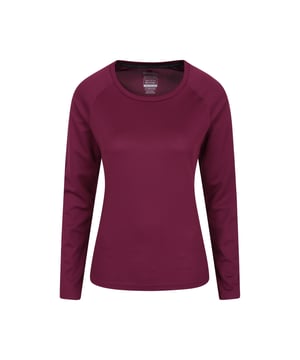 100% Polyester. Stoff: Mesh. Design: Einfarbig. Ausschnitt: Rundhalsausschnitt. Ärmel-Typ: Lang-Ärmel. Stoff-Technologie: Atmungsaktiv, IsoCool, leicht, feuchtigkeitsableitend. Sonnenschutz: UPF 30+.