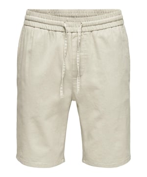 Erleben Sie den ultimativen Komfort und Stil mit diesen Bermuda-Shorts. Ihre lockere Passform bietet Ihnen uneingeschränkte Bewegungsfreiheit und ein entspanntes Tragegefühl. Der elastische Hosenbund ermöglicht eine individuelle Anpassung für perfekten Sitz. Mit Seitentaschen haben Sie genügend Platz für Ihre wichtigen Dinge unterwegs. Der nicht angenähte Kordelzug verleiht den Shorts einen lässigen Look. Egal, ob Sie am Strand spazieren gehen oder die Stadt erkunden, diese Shorts sind der ideale Begleiter für Ihr Sommerabenteuer. Gönnen Sie sich das Vergnügen von Komfort und Stil, vereint in diesem zeitlosen Kleidungsstück.