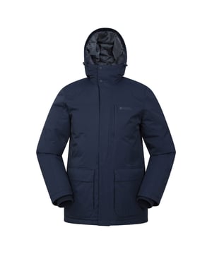 Gewebetechnik: Atmungsaktiv, Wasserabweisend, Ohne PFC (per- und polyfluorierte Chemikalien), Wasserfest. Außenmaterial (%): 100% Polyamid. Futtermaterial (%): 100% Polyester. Design: Unifarben. Durchgehender Reißverschluss, Druckknopf. Füllmaterial (%): 75% Graue Entendaunen, 25% Graue Entenfedern. Taschenart: 2 Vordertaschen, Klappenverschluss, Eine Cargotasche, Reißverschluss. Kapuzenmerkmale: mit Kordelzug, Aufnähen. Material: Hochleistung. Mit Kapuze. Langärmlig. Sicherheitsstandards: RDS zertifiziert. XXS: 84 cm. XS: 88,9 cm. S: 93,98 cm. M: 102 cm. L: 109 cm. XL: 116,84 cm. XXL: 124,46 cm. 3XL: 134,5 cm. 4XL: 142 cm.