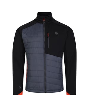 Polyester. Gewebe: Iloft Ecofill, Ilus D-Lab, recyceltes Material, Softshell, Stretch. Design: Kontrast Detail, Logo, Gesteppt. Gewebetechnik: ARED 15/15, Atmungsaktiv, Sehr warm, Leicht, SeamSmart Technologie, Wasserfest, winddicht. Langärmlig. Ripstop-Paneele, Geformte Manschette. Stehkragen. Taschenart: 1 Brusttasche, Reißverschluss, Zwei Taschen unten. Durchgehender Reißverschluss.