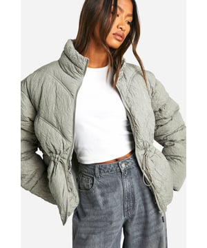 Feeling the chill? Featuring a padded design which is perfect for the colder months, a puffer jacket is the winter staple you need in your life. Warm yet lightweight, a padded jacket has a signature quilted design that's perfect for keeping cosy and insulated all winter. Pair with your fave split-hem jeans and box-fresh trainers and your go-to street style is sorted. If it's extra cold, layer over your fave loungewear set for all the cosy vibes.Style: Puffer JacketFabric: Polyester
