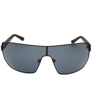Guess Black Sunglasses, Lens Width = 00mm, Nose Bridge Width = 00mm, Arm Length = 125mm, Sunglasses, Sunglasses Case, Cleaning Cloth and Care Instructions all Included, 100% Protection Against UVA &amp; UVB Sunlight and Conform to British Standard EN 1836:2005, Black Sunglasses