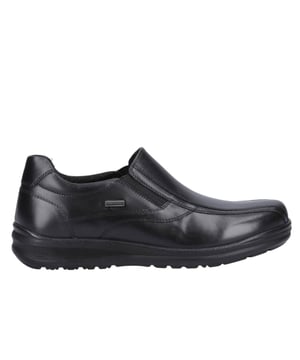 The Fleet & Foster Magpie shoe combines smart, stylish design with unbeatable comfort. This slip-on waterproof leather shoe features sleek leather panel detailing for a sophisticated look. Built on a wide-fit sole unit, it comes with a memory foam footbed that gently moulds to your feet, offering all-day cushioning and support. Whether you're dressing up for work or enjoying a casual day out, the Magpie shoe provides the perfect blend of style, function, and comfort. Comfort has never looked so good!- Waterproof leather upper
- Slip-on wear
- Leather panel detailing
- Wide fit sole unit
- Memory foam footbed