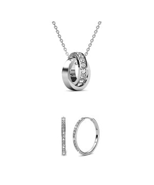 Samenstelling: Messing
  
  Afwerking: gerhodineerd
  
  Steensoort: Oostenrijks kristal
  
  Aantal stenen (stuks): 55
  
  Steenkleur: kristal
  
  Diameter (mm): niet meegedeeld