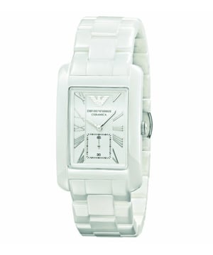 Emporio Armani AR1408 - Reloj para hombre cuarzo cerámico• material: cerámico• cristal: minèral• pulsera: cerámico• correa: blanco• resistencia al agua: 100 m (10 ATM)• tamaño de la caja: 31 mm