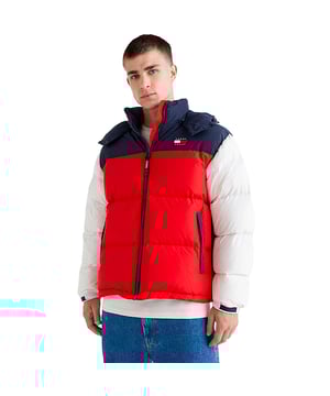 Doudoune Tommy Jeans Heren Alaska kleurblok