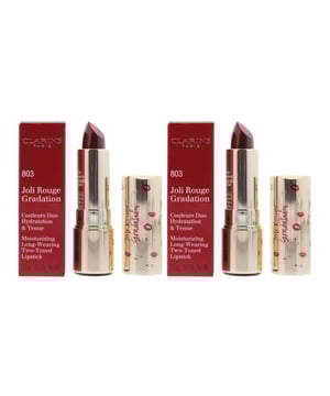 The Clarins Joli Rouge Gradation range of Lip Sticks are a wonderful 2-tone lipstick which sculpts and adds colour to lips, to leave them looking amazing. The tones blend effortlessly on the lips and and look plump with a gorgeous sheen. The lip stick has a gorgeous creamy formula which leaves lips moisturised, soft and comfortable.