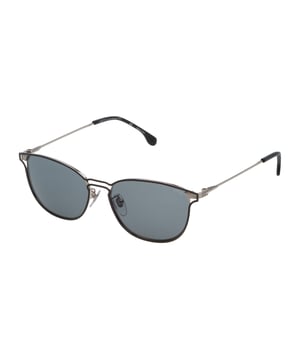 Gafas de sol unisex de color plata - Lozza SL2303M550F53• material: metal• color: plata• tamaño: 55/15/140 mm (longitud de la lente / ancho del puente / longitud de la varilla)  FRAME COLOR: PALLADIO LUCIDO C / PARTI BACHELITE LUCIDO