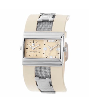 LAURA BIAGIOTTI LB0047-BEIGE watch woman quartz• material: stainless steel• glass: minerale• strap: leather• color: silver• water reistance: 0 m (0 ATM)• case size: 34 mm