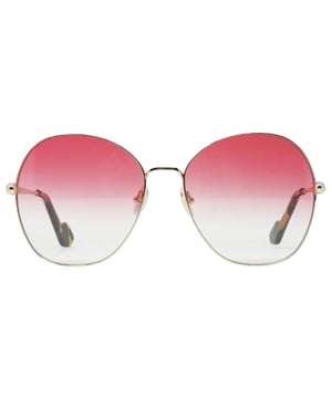Experimente el lujo y la sofisticacin con las gafas de sol Lanvin LNV119S 706. Fabricadas con los mejores materiales, estas elegantes gafas de sol cuentan con proteccin 100% UVA/UVB y refinados detalles metlicos. Admire el estilo sofisticado de Lanvin con estas gafas de sol atemporales., Gafas de sol doradas, ancho del puente nasal = 17 mm, ancho de la lente = 59 mm, largo del brazo = 140 mm, estuche para gafas de sol de marca y pao de limpieza incluidos, proteccin 100 % contra rayos UVA y UV. Luz solar UVB y conformidad con la norma britnica EN 1836:2005, gafas de sol, estuche para gafas de sol, pao de limpieza e instrucciones de cuidado, todo incluido, gafas de sol doradas