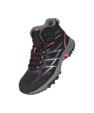 Bovenstuk: Softshell, Synthetisch, Textiel. Voering: Textiel. Buitenzool: Grip met hoge tractie, rubber, synthetisch, vibram. Stoftechnologie: Duurzaam, Flexibel, IsoDry, Waterdicht. Gewatteerde kraag, gewatteerde tong, treklipje, reflecterend detail. Vlakke. Snit: Enkel. Ontwerp: Contrastdetail, logo, tekst. Teenstijl: Rond. Sluiting: D-ring, Vetersluiting, Lusje.
