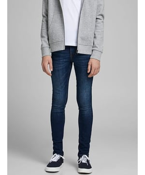 These Jack & Jones Boy's Denim Jeans are made of 79% Cotton, 19% Polyester, and 2% Elastane, making them stretchy and Comfortable to Wear.
These skinny blue denim boys jeans will go well with any t-shirts, and shirts, jumpers, or create your own style.
These junior kids jeans in blue denim are available in sizes from 8 years to 15 years.
Our Denim Jeans for boys is machine washable, making It easy to care For. We recommend washing them at a medium wash and washing dark colours separately for long-lasting material durability.