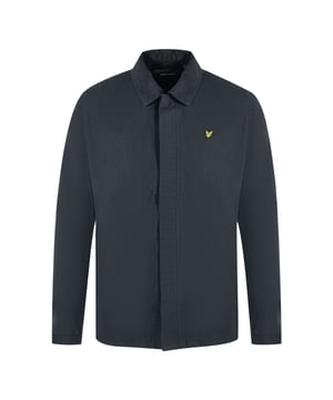 Lyle & Scott Washed Drill Black Overshirt Jacket. Brave the elements in style with the Lyle & Scott Jacket. This sleek coat is designed That looks great with almost any outfit. Make a statement with a jacket that looks great and keeps you protected from the elements.. Lyle & Scott Black Coat, Collar, 100% Cotton. Zip Closure, 1 Large Pocket On Chest. Regular Fit, Fits True To Size, Branded Badge On Chest. Style: LW1701V Z865