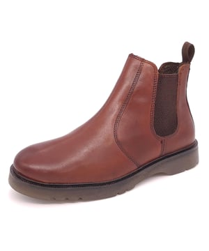 These chealsea boots are a durable yet fashionable pair that are fit for all occasions - smart or casual.  With a cushioned sole these boots are also a comfortable and hard wearing fit. Available in Black, Bordo Brown, Tan or Chocolate Dark Brown in UK 6-12