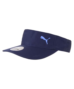 Complete your Puma outfit with the new women’s duo cell pro visor. This visor has superb ventilation and breathability to help keep you comfortable on the course. It is pre-curved with hair-friendly adjustment. The signature Puma cat is printed on the front and back in a contrast colour