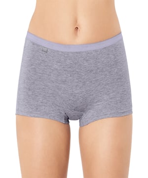 Sloggi basic+ short brief is now even more comfortable thanks to ultra-soft smooth seams, which stay that way, even after a 95 degree wash. These shorts are comfortable and provide you with all day comfort.    size guide:  xs (8), s (10), m (12), l (14), xl (16), 2xl (18), 3xl (20), 4xl (22), 5xl (24), 6xl (26), 7xl (28), 8xl (30)