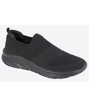 Step into comfort and style with the Dek Harlan trainers. Crafted with a fly knit textile upper and featuring an elasticated design, these trainers provide a snug fit and effortless on/off wearability. Enjoy superior comfort with a memory foam sock and textile lining, ensuring a plush feel with every step. The lightweight black phylon sole offers durability and flexibility, making these trainers perfect for all-day wear.
 
 - Fly knit textile upper
 - Elasticated design 
 - Comfort memory foam sock 
 - Textile lining 
 - Lightweight black phylon sole