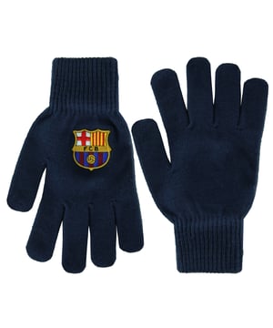 FC Barcelona Logo Core Navy Mens Gloves BFC STK 009