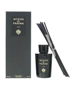 Acqua Di Parma Signature Ouds is a woody fragrance, contains top notes of Bergamot and Orange, heart notes of Haitian Amyris oil, Russian coriander and Agarwood oil; and base notes of Cedarwood, Leather accord, Patchouli oil, Sandalwood and Musk. The notes combine to create an intense, vigorous and warming scent, that fills a room.