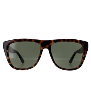 Gucci Rectangle Mens Havana Green GG1345S  Sunglasses are a fashionable and sophisticated accessory that exude luxury and style. These sunglasses feature a sleek and modern rectangle shape with a gold-tone metal frame and iconic GG logo on the temples. The lenses are made of high-quality, polarized material to provide optimal protection from glare and the sun's harmful rays. The GG1345S sunglasses also come with a soft case and cleaning cloth for easy storage and maintenance. These sunglasses are perfect for anyone looking for a versatile and stylish accessory that exudes luxury and class, suitable for any face shape and any occasion, whether it's a day out in the city or a formal event. With its elegant and on-trend design, the GG1345S sunglasses are a must-have for any fashion-forward individual.