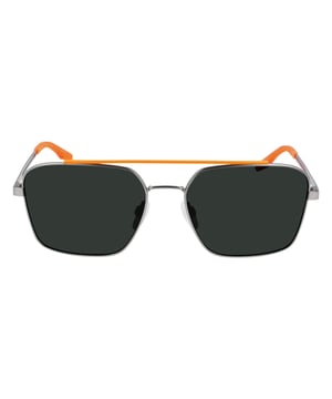 Converse Mannen Zonnebril CV101SACTITE7 - Materiaal: Metaal - Kleur frame: Grijs - Afmetingen: 56/17/145 mm (Diameter lens / Brug formaat / Lengte veren)