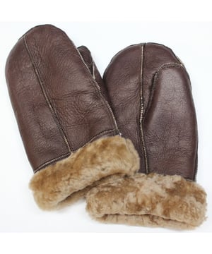 Estos hermosos mitones nuevos están hechos de piel de oveja genuina y lana (shearling). Son unisex, cálidos y cómodos, ideales para la temporada de frío.