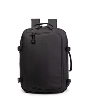 als Herrenrucksack mit Reißverschluss. drei offene Taschen Innentaschen. eine Vorderseite mit Außentaschen mit Reißverschluss. fehlender Schultergurt. Im PU-Griff. ein Innenfach.  Außenmaterial: Innenmaterial: 100 % Polyester. Maße: 29x40x15 cm. Modeprodukt