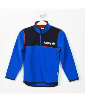 Sudadera Napapijri.
Color Azul-marino
Cuello alto sin capcucha.
Manga larga.
Cierre medio de cremallera en parte delantera.
Forro interior.
Costuras vistas a tono.

Composición:  100% Poliester

Lavar máximo a 30ºC.
- No planchar.
- Permite usar secadora.
- No usar lejía.
- No admite el lavado en seco.