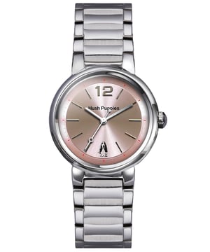 Hush Puppies: Reloj Orbz de mujer de color rosa