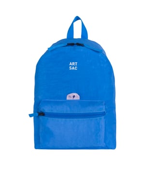 Our medium-sized backpack made in our Contore nylon fabric. This lightweight backpack has plenty of internal space as well as an external front single pocket and internal laptop sleeve (fits 13 inch Macbook Pro) for you to organise all your essentials. It's stylish design is discreet and adaptable enough to style with any outfit. The perfect bag for your every day commute or casual day-trip. Features: , Water Resistant, 13 inch padded laptop sleeve, Zip top opening to main compartment, Single front zip pocket with webbing loops, Internal zip pocket for smaller valuables, 2 Internal mobile phone slip pockets - Fits normal and plus size smart phones, 3 Internal pen slip pockets, ARTSAC seal of approval rubberised patch logo, Ergonomic contoured back panel, Adjustable padded backpack straps, Top grab handle, Medium model Style Ref: 52007 BLUE