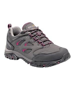 Wandelschoenen voor vrouwen gemaakt van Isotex waterdicht materiaal. Naad gesloten met interne membraan bootee liner. Hydropel waterbestendige technologie. Diepgewatteerde neopreen kraag en mesh tong. Rubberen teen- en hielbumpers. Nieuwe en verbeterde pasvorm met precieze hielgreep en royale teenruimte. Dubbel oogje voor stevige hielgreep. EVA-comfort-voetbed. Stabiliserende schachttechnologie. Interne EVA-zak voor comfort onder de voeten en minder gewicht. Nieuwe rubberen buitenzool met zelfreinigende en schuine nokken voor voortstuwing, breuk en zelfreinigende eigenschappen. 10% Polyester, 90% Polyurathane.