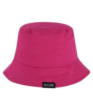 100% Cotton. Made from naturally breathable COOLWEAVE Cotton with a wide brim for extra sun protection.