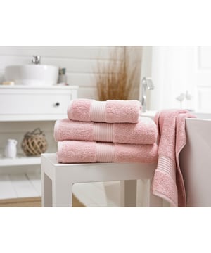 Pima Cotton is accepted to be better than Egyptian cotton as it gives better absorbency, more durability and is softer to the skin. This towel contains anti-bacterial and odour blocking properties which are added during manufacturing.