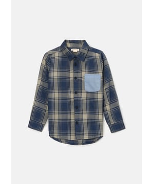 Classic. smart and casual – this classic cut cotton shirt can really do it all! Crafted from a timeless   check and remixed A&R style with a contrast chambray pocket and elbow patch to create a style statement.