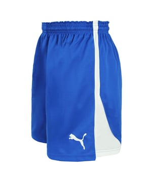 Die blau/weißen Puma V5.06 Handballshorts für Damen wurden speziell für Handballspielerinnen entwickelt und bieten Komfort, Style und Funktionalität auf dem Platz. Puma ist eine bekannte Marke in der Welt der Sportbekleidung und diese Shorts sind auf Leistung zugeschnitten. Hier ist eine Beschreibung der blau/weißen Puma V5.06 Handballshorts für Damen und ihre wichtigsten Eigenschaften: 1. Hochwertiges Material: Diese Shorts sind aus hochwertigem, feuchtigkeitsableitendem Stoff gefertigt, der Sie bei intensiven Handballspielen trocken und komfortabel hält. 2. Ergonomisches Design: Die Shorts wurden speziell für Handballspielerinnen entwickelt und verfügen über eine ergonomische Passform, die volle Bewegungsfreiheit ermöglicht. Dies stellt sicher, dass Sie sich frei bewegen, drehen und ohne Einschränkungen sprinten können. 3. Blau-weißes Design: Die Shorts sind normalerweise in einem blau-weißen Farbschema erhältlich, wodurch ein sportlicher und optisch ansprechender Look entsteht, der zu den Farben der Handballmannschaften passt. 4. Elastischer Bund: Der elastische Bund bietet einen sicheren und bequemen Sitz und stellt sicher, dass die Shorts bei heftigen Bewegungen auf dem Platz an Ort und Stelle bleiben. 5. Puma-Branding: Das Logo oder Branding von Puma ist oft auf den Shorts abgebildet und spiegelt die Authentizität und Qualität der Marke Puma wider. 6. Vielseitige Verwendung: Obwohl diese Shorts für Handball entwickelt wurden, eignen sie sich auch für andere Sportarten und Aktivitäten, die Beweglichkeit und Komfort erfordern. 7. Atmungsaktives Gewebe: Das in diesen Shorts verwendete Gewebe ist atmungsaktiv und ermöglicht Belüftung und Temperaturregulierung auch bei intensiver körperlicher Anstrengung. 8. Pflegeleicht: Die Shorts sind pflegeleicht und können in der Maschine gewaschen werden, was sie praktisch für den regelmäßigen Gebrauch macht. 9. Verfügbare Größen: Puma bietet eine Reihe von Größen für verschiedene Körpertypen und Vorlieben an, sodass Sie die richtige Passform finden.