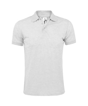 Geklebter Hals. Verstärkte Schulternähte. Drei passende Knopfleisten. Kragen und Manschetten aus 1x1-Rippstrick. Zwillingsnadel-Saum. Stoffgewicht: 200 g/m². Material: 65% Polyester 35% ringgesponnene Baumwolle. Brustumfang (in): XS(35/36), S(36/38), M(38/40), L(41/42), XL(43/44), XXL(45/47), 3XL(47/49), 4XL(50/52), 5XL(53/55).