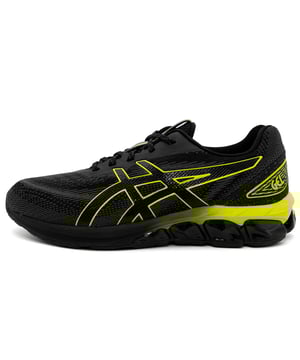 Coloris : 009 noir/lime néon Spécifications : Baskets en mesh jacquard renforcé 50% recyclé pour une meilleure ventilation et un confort optimal grâce à la technologie GEL™ conçue pour améliorer l'absorption des chocs sous le pied. Tige : Synthétique Laçage : Lacets Type de semelle : Légèrement relevée au talon