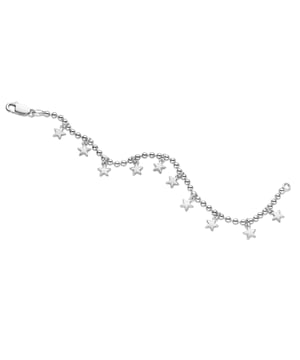 This dazzling Bracelet for Women from Orphelia  is the perfect gift to spoil yourself or a loved one. The Bracelet is made out of 925 Sterling Silver, colored Silver at Length: 18 cm weighing in at 7.46 grams with a Width of  cm at its widest point. The Orphelia Women's 925 Sterling Silver Bracelet - Silver ZA-1976 is delivered in a stunning gift box and carries a two year warranty.