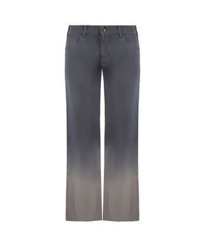 Emporio Armani J33 Wijde Pijp Ombre Effect Grijs Dames Broekje 6Z2J33 2N80Z 0633