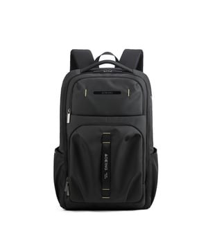 Mochila unisex. El cierre es con cremallera. Los bolsillos internos son bolsillos multifuncionales. Los bolsillos exteriores son dos frontales con cremallera y dos laterales abiertos. Falta la correa para el hombro. El asa es de tela. Hay un compartimento interno. El material exterior es poliéster. Internamente está forrado en poliéster. Medidas: 31x13x47 cm. Producto de moda