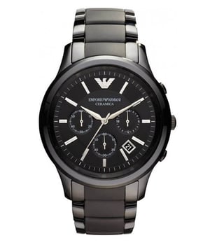 Buy your Emporio Armani AR1452 EAN 723763183529, black men's chronograph watch from D2Time. We simply wont be beaten on price UK Cheapest. Contact Customer Services for quote.