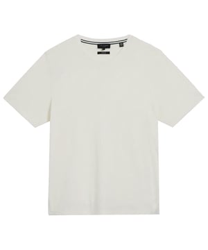 Ted Baker Rakes texturiertes Herren weißes T-Shirt