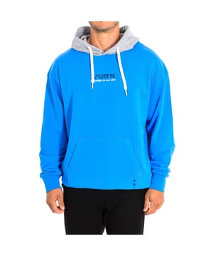 Kapuzenpulli La Martina.
 Farbe Blau-Grau
 Geeignet für mehr informelle Looks, aber es bleibt vielseitig auch formelle Outfits zu modernisieren.
 Passende Kapuze mit Kordelzug.
 Gesticktes Logo auf der Vorderseite.
 Markengrafik auf der Kapuze.
 Gerippte Bündchen und Saum.
 Kängurutasche auf der Vorderseite.
 Nähte in Ton gehalten.

 Zusammenstellung: 100% Baumwolle.

 - Maximal bei 30ºC waschen.
 - Bügeln bei mittlerer Temperatur, max. 110ºC.
 - Die Verwendung eines Trockners ist nicht erlaubt.
 - Darf nicht gebleicht werden.
 - Erlaubt keine chemische Reinigung.
 Zusammensetzung: 100% Baumwolle.
 Pflege:
- Maximal bei 30ºC waschen.
 - Bügeln bei mittlerer Temperatur, max. 110ºC.
 - Die Verwendung eines Trockners ist nicht erlaubt.
 - Keine Bleichmittel verwenden.
 - Chemische Reinigung ist nicht möglich.