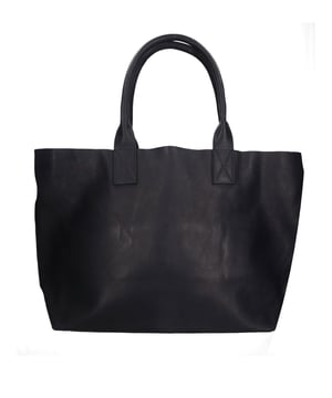 Bolso shopper para mujer. El cierre es con botón magnético. Los bolsillos internos están ausentes. Los bolsillos externos están ausentes. Falta la correa para el hombro. El mango es de piel. Hay un compartimento interno. El material exterior es auténtica piel de vacuno. Internamente está forrado en tejido 70% algodón - 30% poliéster. Medidas: 32x37x18 cm. Hecho en Italia