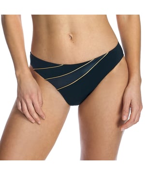 Women's bikini panties W241755.

 The classic cut is flattering for different body types.
 Completely lined.
 These classic swim briefs are a versatile and practical option for the beach and pool.

 Cutting-edge fabric with high shaping power, high resistance to chlorine, tanning creams and oils and excellent moisture absorption properties.
 Composition: Outer lining: 75% Polyamide, 25% Elastane.
 Inner lining: 84% Polyester, 16% Elastane.
 Care:
Handwash.
 Do not use bleach.
 Do not use dryer.
 Do not iron.
 Do not dry clean.
 Do not squeeze.