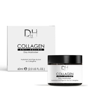 Dr H Collagen Anti-Aging Day Moisturizer is a clean beauty formula enriched with collagen amino acids and natural extracts like lupinus albus seed and gardenia tahitensis. This hydrating moisturizer nourishes the skin, improves texture, and promotes a healthy, youthful complexion.