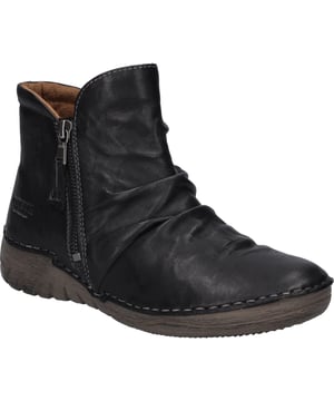 Het model Felicia 06 gelaat een goede instap dankzij een praktischerits. Dit model heeft een uitneembare zool om zich te kunnen omkleden. Het traditionele handstikken is een belangrijke fabricagemethode voor onze schoenen. Met de G-schoen breedte is de enkellaars Felicia 06 perfect voor de voet. Geniet van uw vrije tijd met onze alledaagse metgezel.